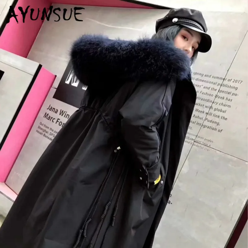 Женская куртка с белым гусиным пухом новинка 2020 зимнее пальто женская Корейская