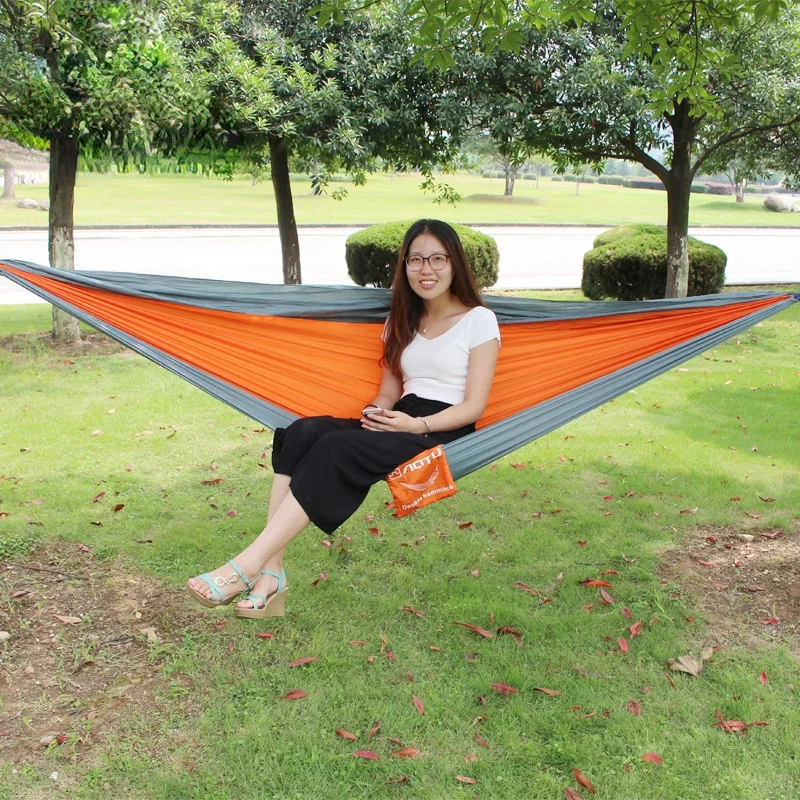 Ультралегкий походный гамак, подвесное кресло-качели для сна на открытом воздухе, кровать для сада, заднего двора