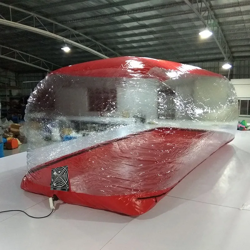 ПВХ открытый Крытый надувной автомобиль капсула крышка палатка пылезащитный