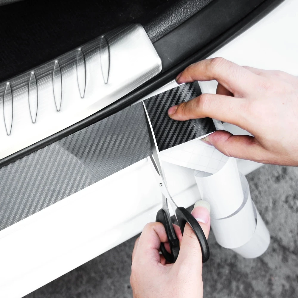 Автомобильная 3D наклейка из углеродного волокна 10 см/7 см/5 см/3 см сделай сам