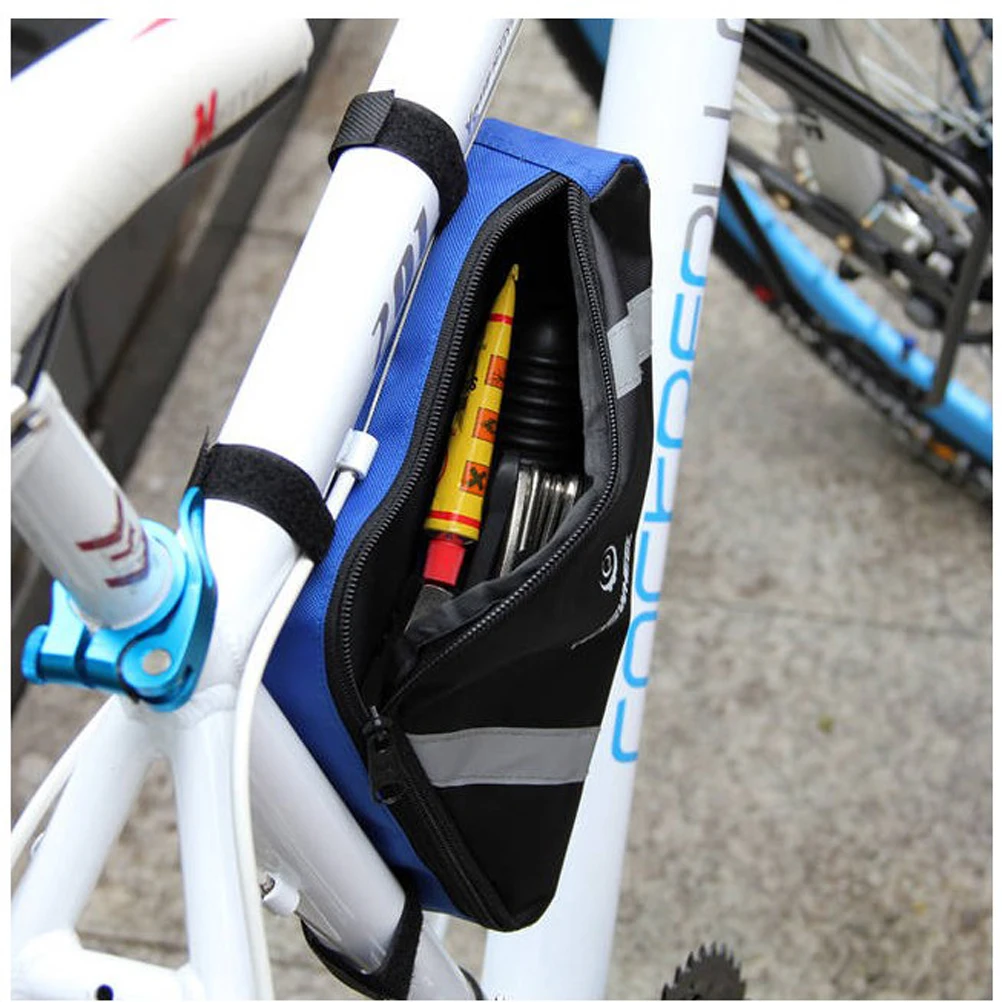 Портативная велосипедная сумка с передней рамкой для телефона