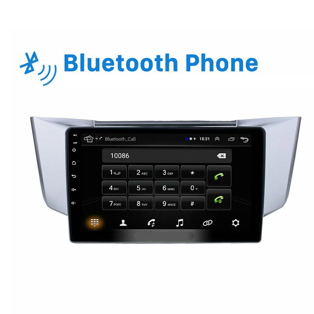 " Android 9,1 Автомагнитола gps для Lexus RX300 RX330 RX350 2003-2010 Автомобильный мультимедийный плеер Авто Стерео Зеркало Ссылка TPMS DAB