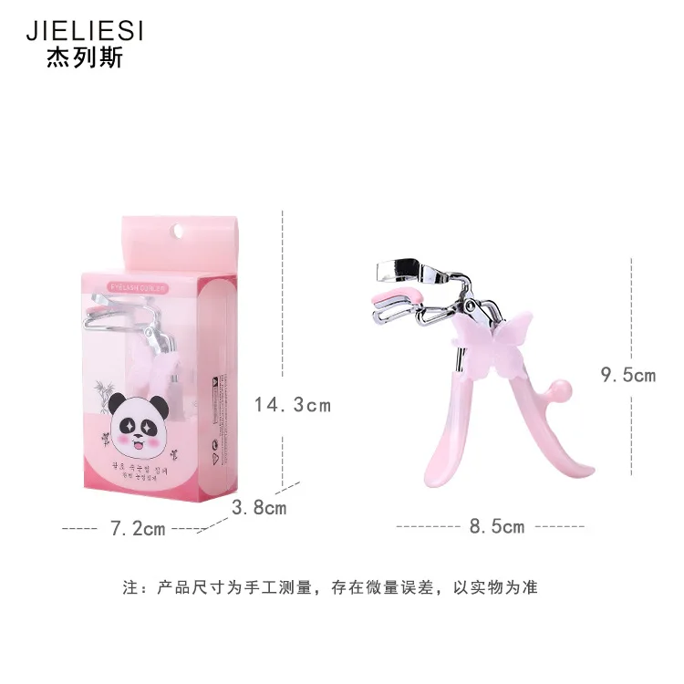 

Stainless Steel Eyelash Curler Beauty Eyes Curling Aid Pink Folding Clasps Makeup Tool J550
