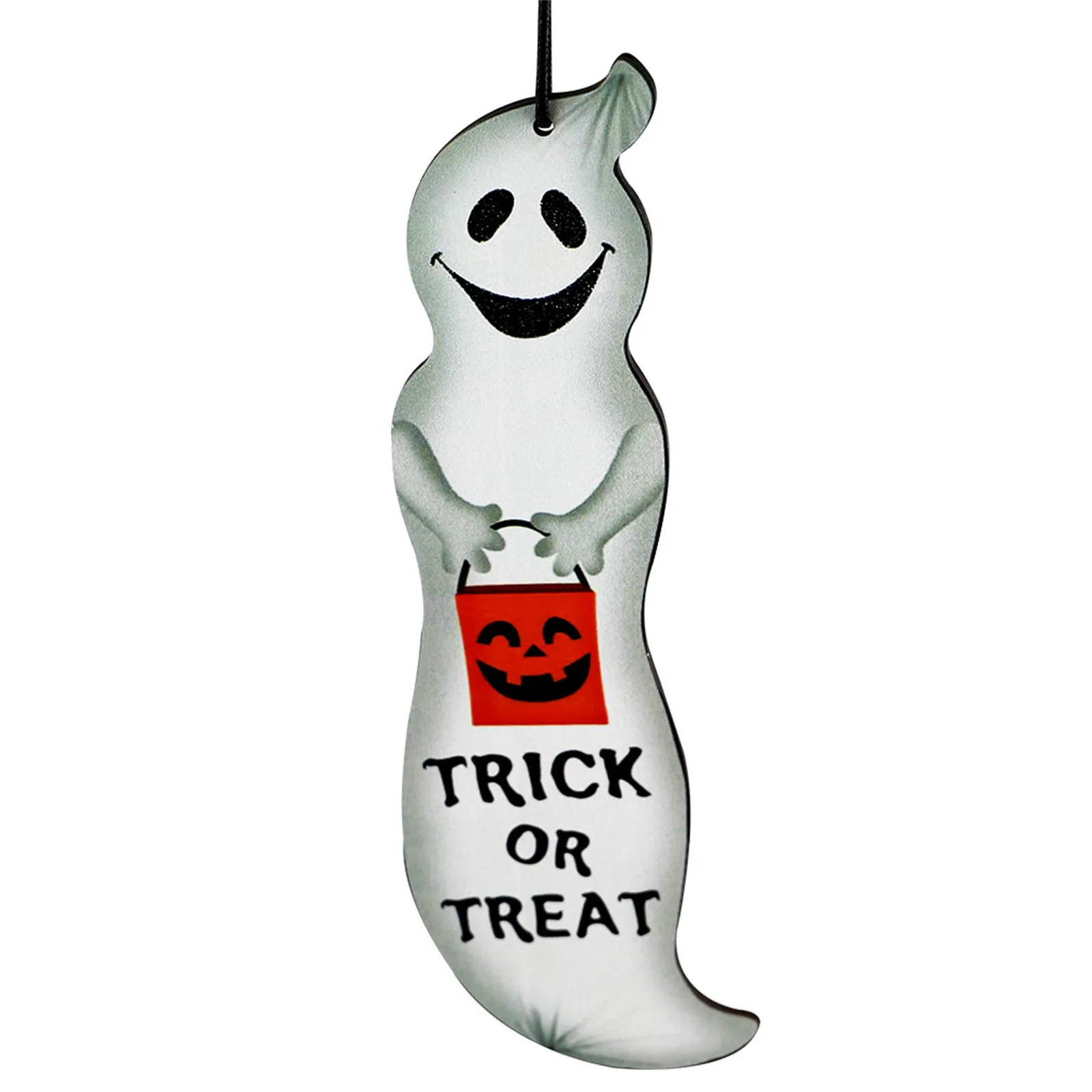 Деревянный подвесной знак на Хэллоуин в виде тыквы декор для вечеринки праздника