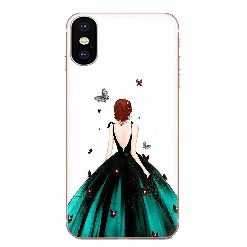 Свадебное платье для девушек Samsung Galaxy A51 A71 A81 A90 5G A91 A01 S11 S11E S20 Plus сверхмягкое