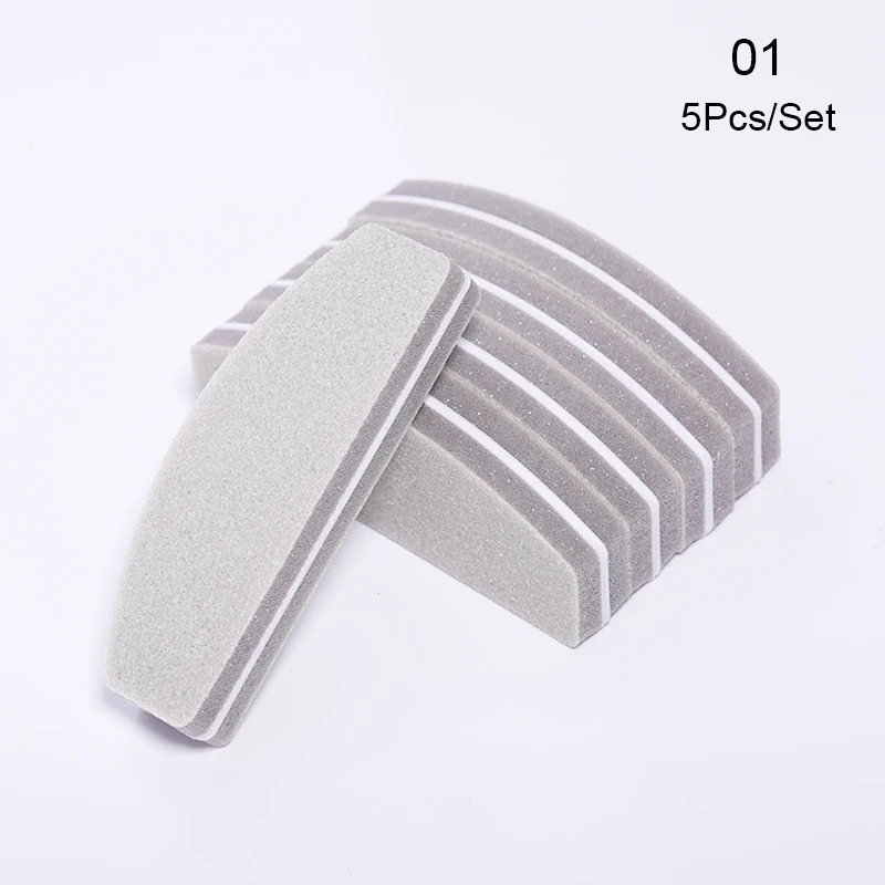 

4-Steps Nail Buffer File Grinding Sanding Polishing Block Buffing Colorful Nail File Pedicure Care Nail Art Design Tools