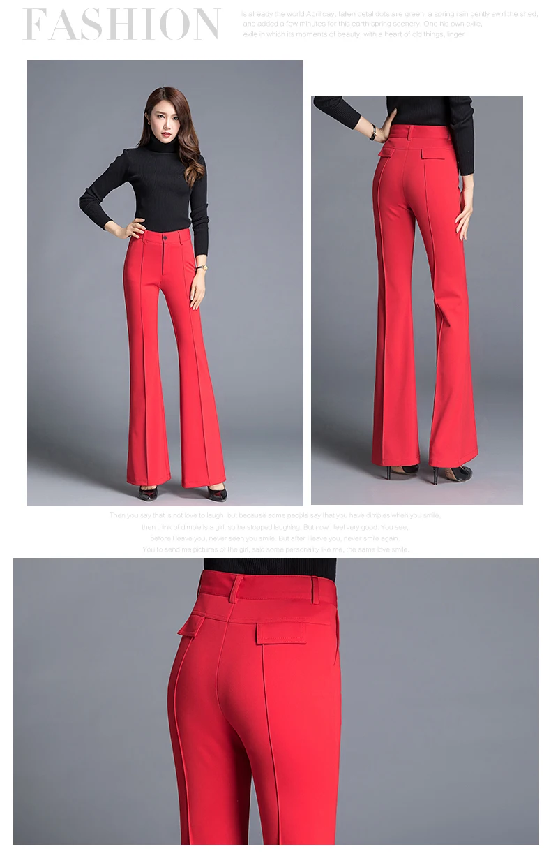 New Fashion Long Wide Leg Pants Women Solid Loose High Waist Maxi Pants Feminine Summer Casual Flare Pants Trousers AE898
