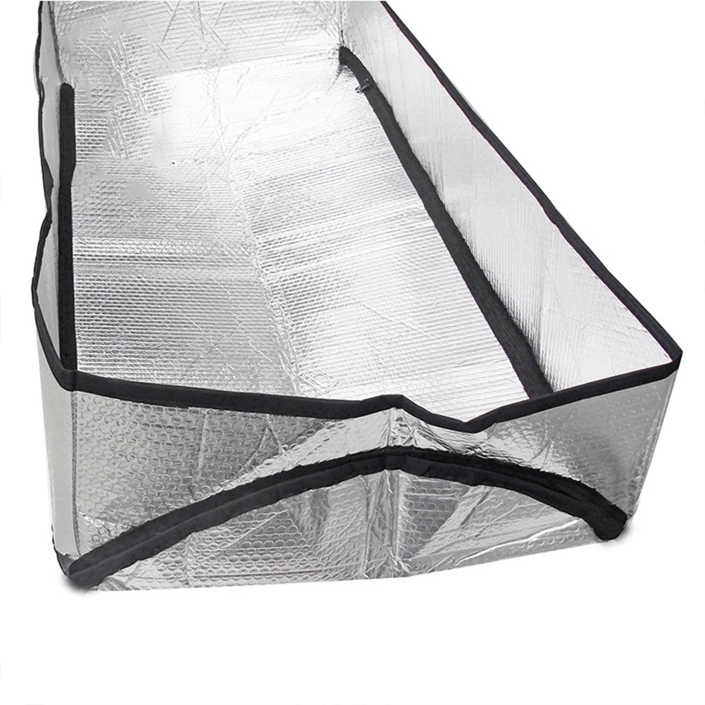 

Tent Bubble Aluminum Foil Portable Insulation Cover Home Garden Thickened Zipper Seal Attic Stairs Foldable Fireproof Waterproof