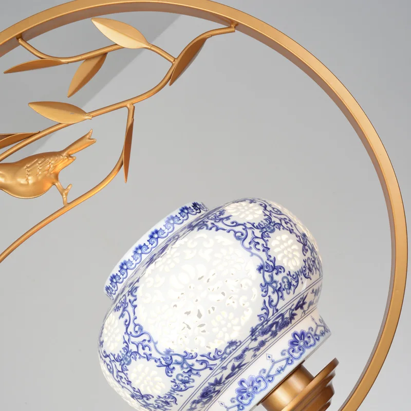 Offerte Nuova Lampada In Stile Cinese Oro Sala Da Pranzo Lampadario Soggiorno Camera Da Letto Balcone Bar Caffetteria Lampadario Antico