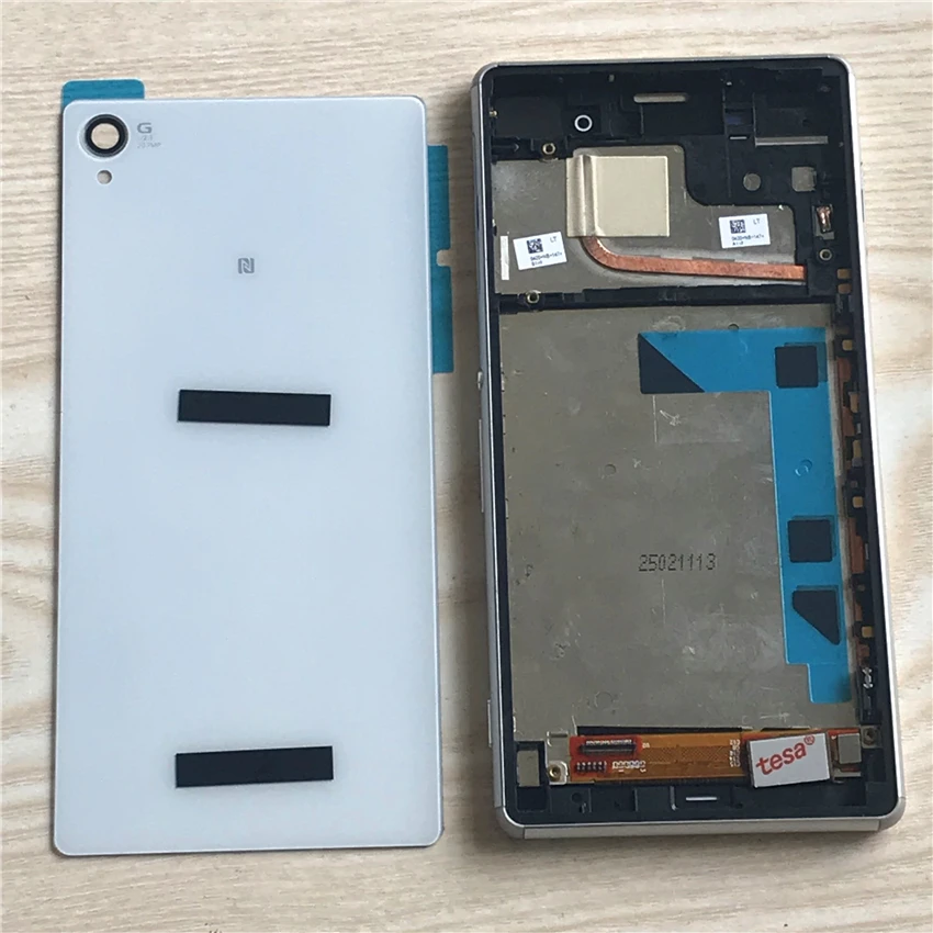 ЖК-дисплей 5 2 дюйма для Sony Xperia Z3 D6603 D6643 D6653 дигитайзер сенсорного экрана с рамкой