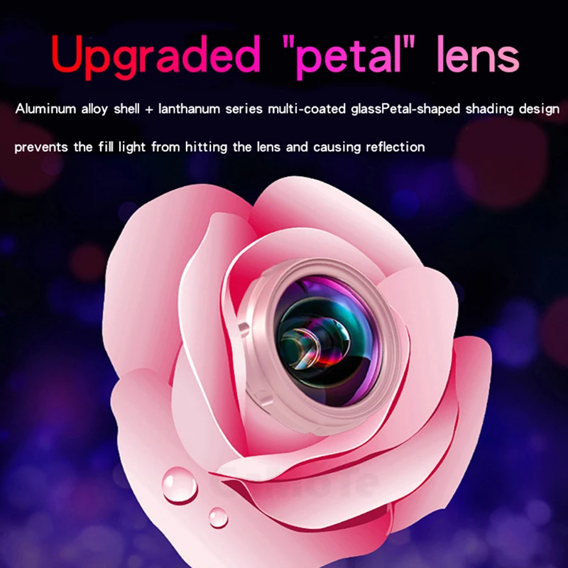 Светодиодная лампа 20x с широкоугольным планшетом светодиодная для макияжа