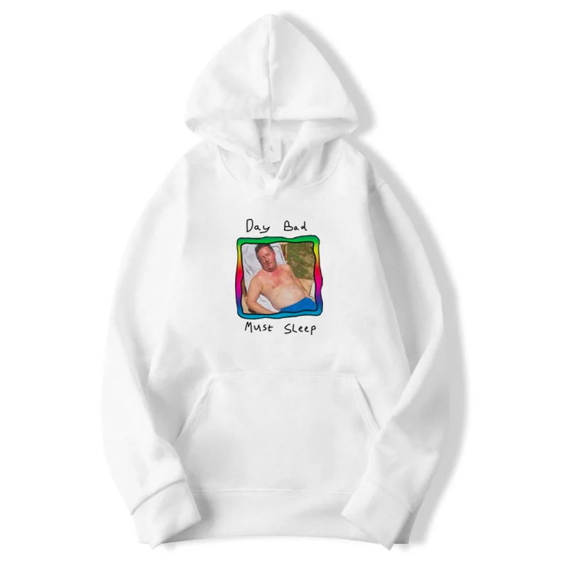 

Piers Morgan Day Bad Must Sleep Hoodies Men Funny Graphic Tracksuit Mens Fashion Streetwear Autumn Winter Hooded Sweatshirts