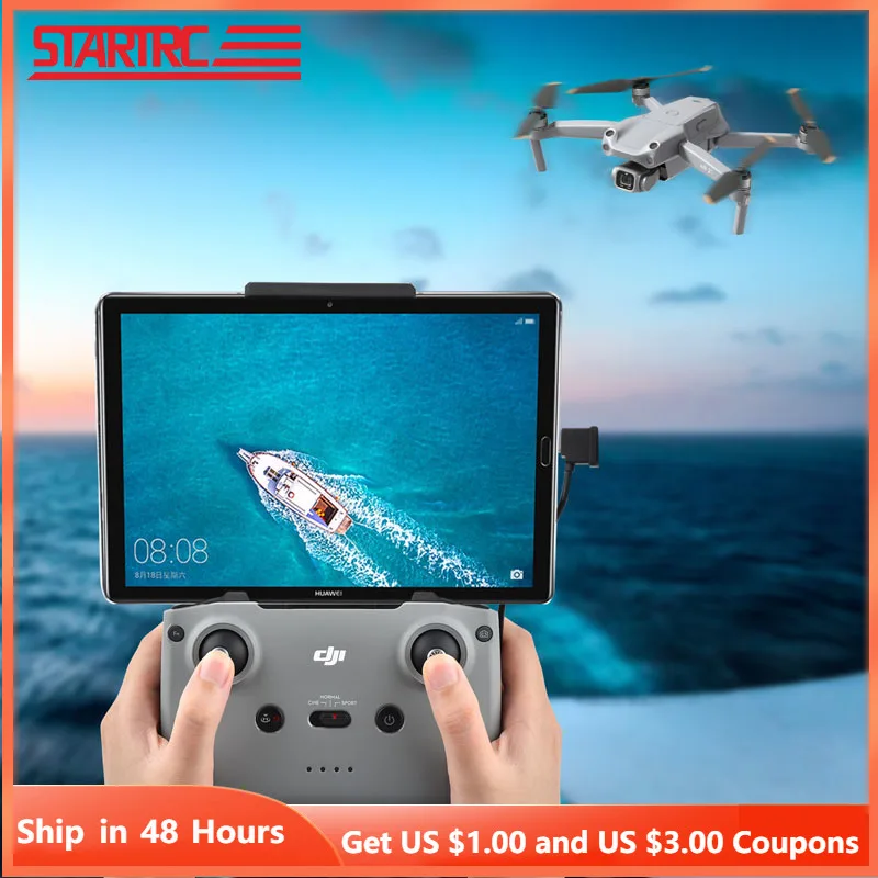 

STARTRC Mavic Air 2S Phone Mount Holder Extension 8-11 Inch Tablet Fixed Bracket for DJI Mavic Air 2 Drone Expansion Accessories