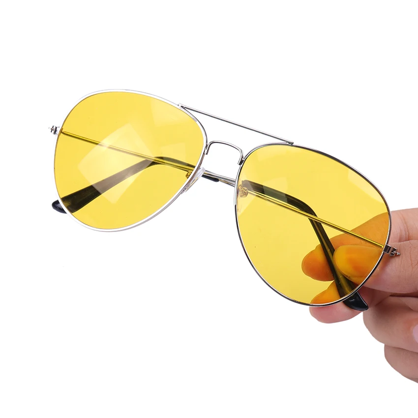 1PC Drivers Night Vision Goggles Polarized Driving Goggles Anti Polarized Sunglasses Copper Alloy Glasses Auto Accessories