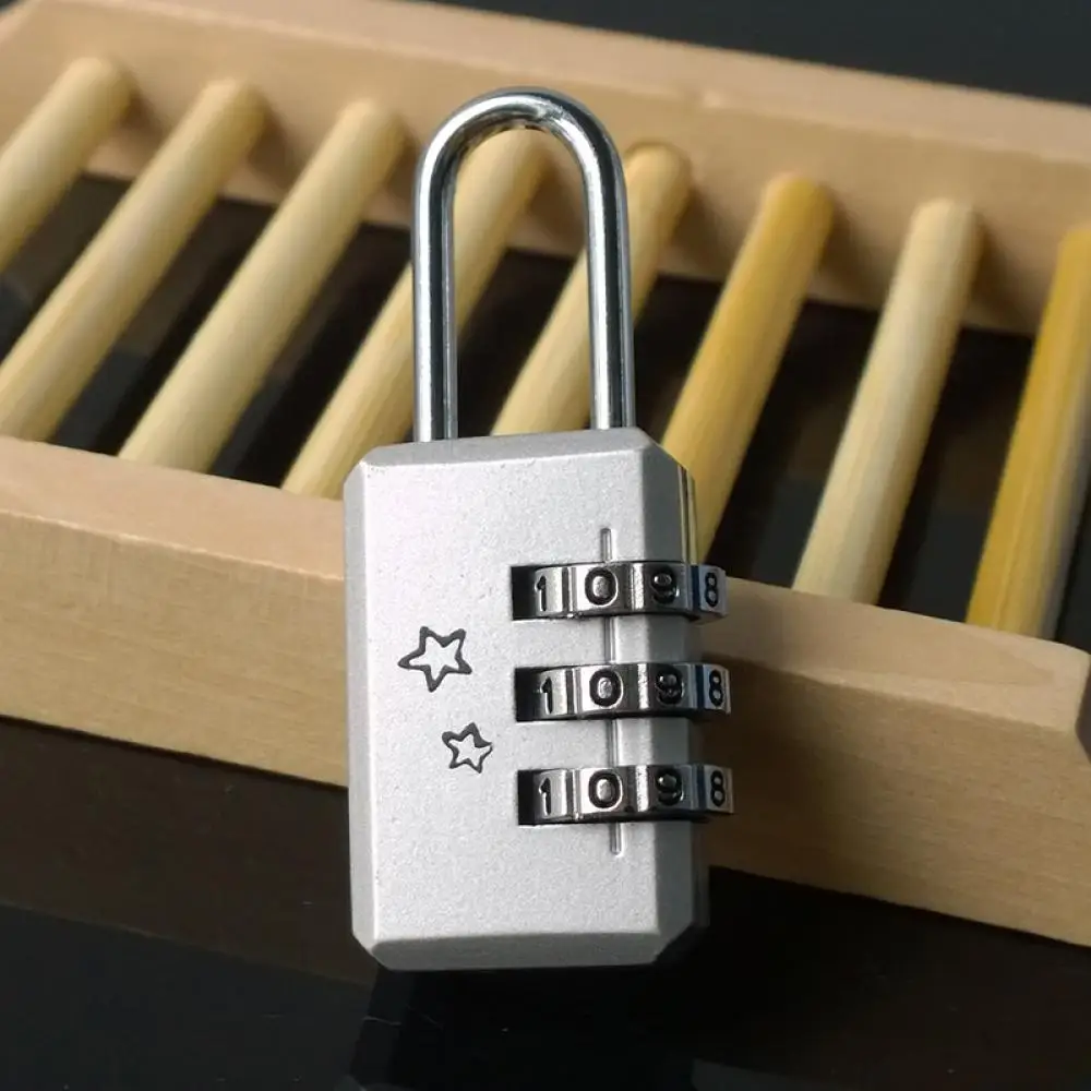 Горячее предложение Чемодан дорожная блокировка мини 3 цифры Циферблат