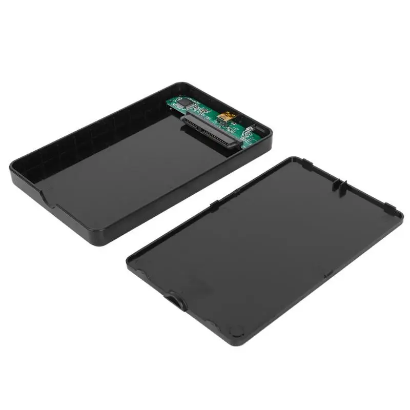VKTECH 2,5 дюймов жесткий диск коробка SATA USB2.0 Портативный инструмент бесплатно SSD диск HDD чехол внешний жесткий диск Корпус для ПК Горячая Распродажа