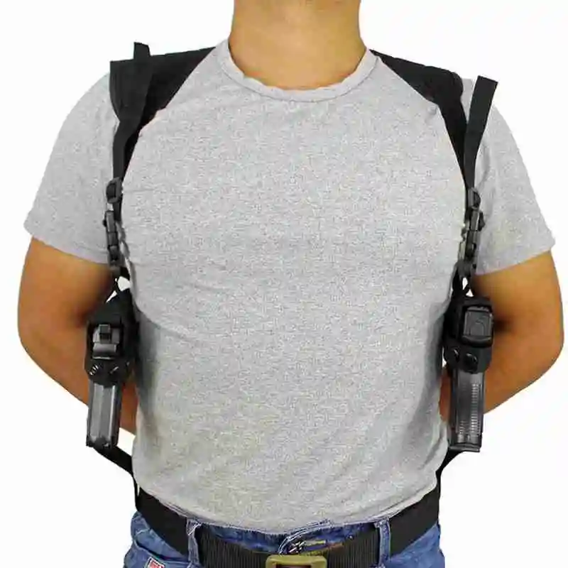 

Left Right Hand Tactical Nylon Gun Holster Universal Shoulder Carry Pistol Concealed Gun 17 Holster Pouch Gun