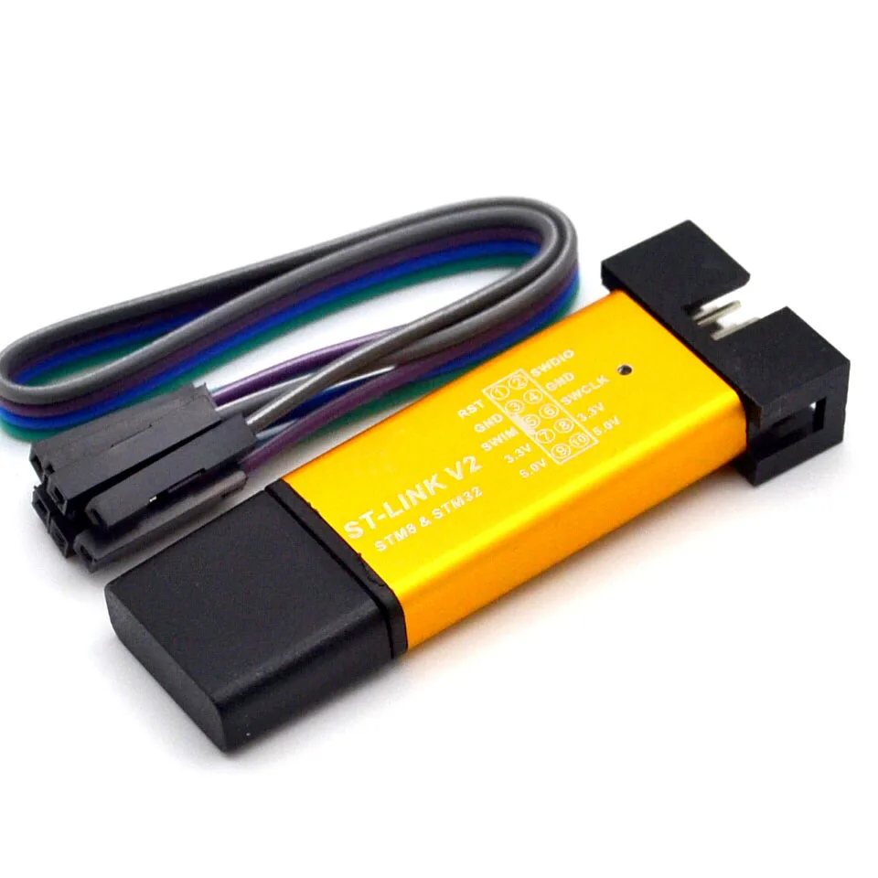 Горячая распродажа 10 шт./лот ST LINK Stlink Link V2 Mini STM8 STM32 симулятор загрузки