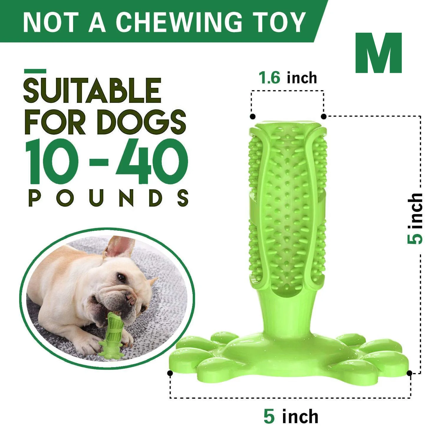 

Dog Accessories Dog Chew Toys Toothbrush Stick Teeth Cleaning Toy Pet Toothbrushes Brushing Stick Pet Puppy Popular Dog Toys