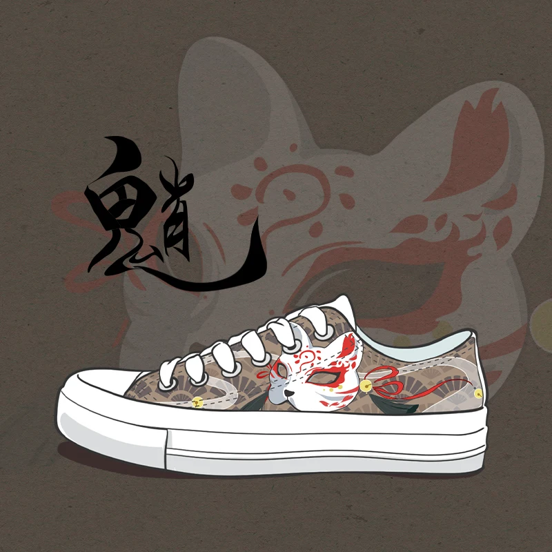 Эми и Майкл оригинальные дизайнерские парусиновые туфли ручной росписи