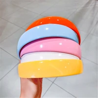 candy color sweet color headband 2020 new wide brimmed face wash headwear