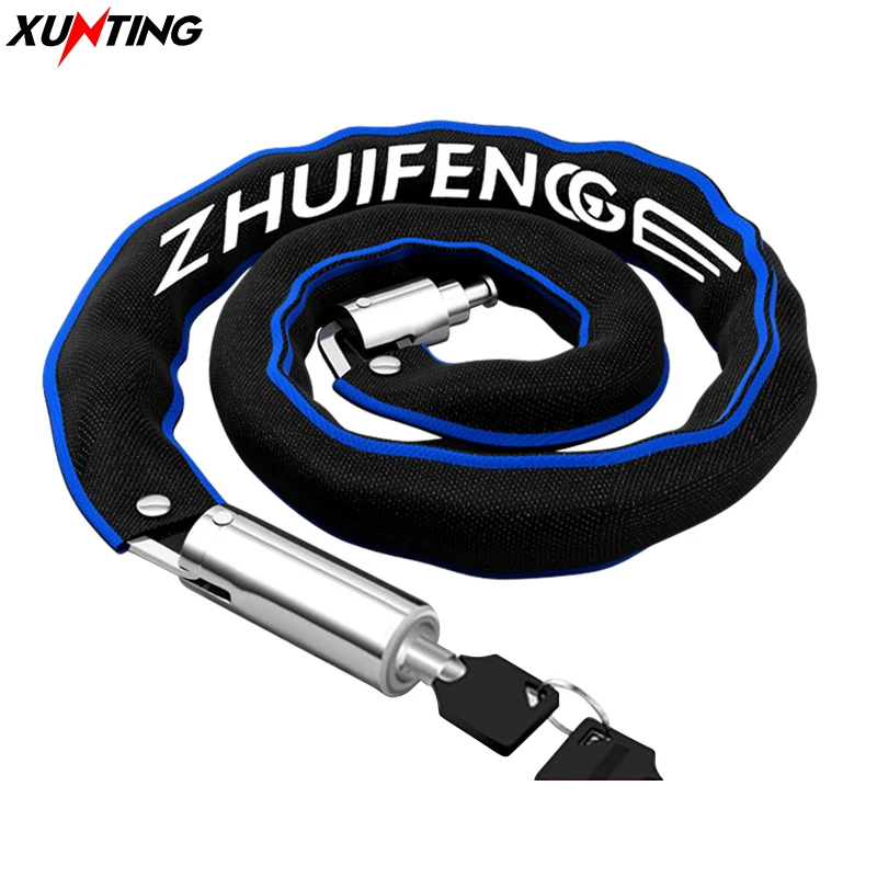 

Xunting Bicycle Lock Safe Metal Anti-Theft Outdoor Bike Chain Lock Security Reinforced Cycling Chain Lock Bicycle Accessories