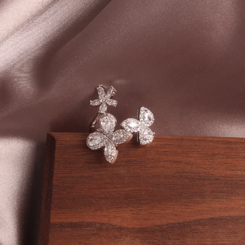 Корейские ювелирные изделия новый дизайн роскошные медные инкрустированные