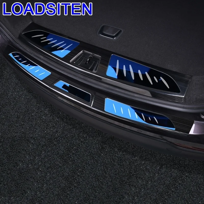 Авто Automovil багажник задние панели ножная педаль решетка внешняя наклейка полоса
