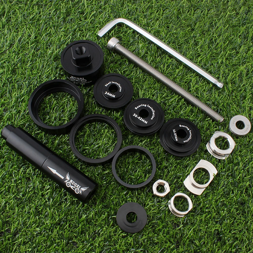 

Install Bearing Disassembly Alloy Bicycle Repair Press In Assorted Easy Use Center Shaft Practical Wrench Removal Tool Set Axis
