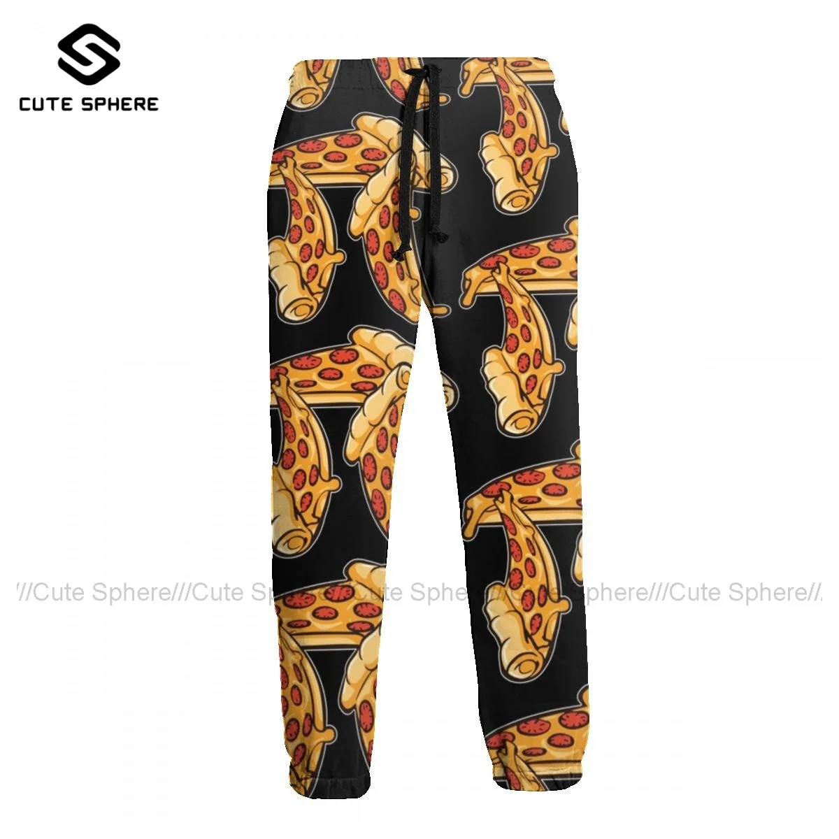 Pizza Sweatpants Polyester Unisex Joggers Comfy Men Fitness Casual Pants