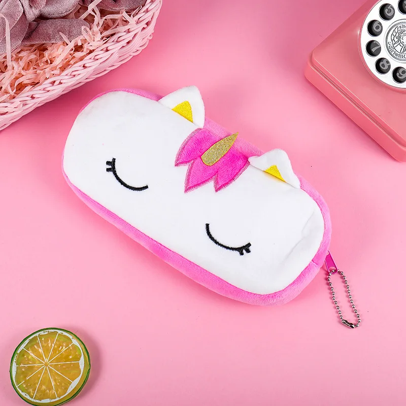 21X12cm 10/20/26 см Kawaii мягкие игрушки Единорог плюшевая кукла, кукла с подушкой для сна Детская комната Декор в виде животного мягкая Набивная игрушка; подарок на день рождения - Цвет: 21X12cm