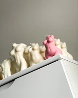 different types plaster mould tool human body shape naked figure sexy well building men women silicone candle mold
