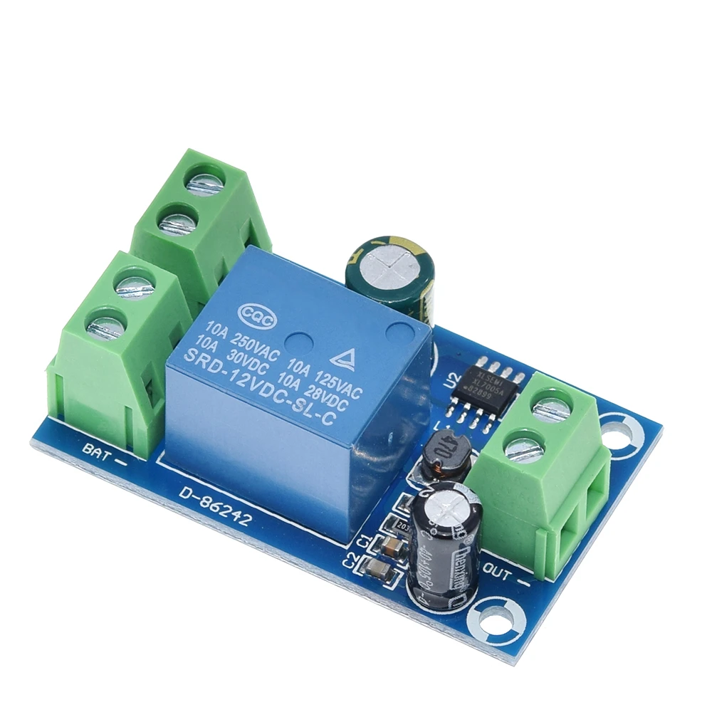 Power-OFF Protection Module Automatic Switching UPS Emergency Cut-off Battery Power Supply 12V to 48V Control Board | Электронные