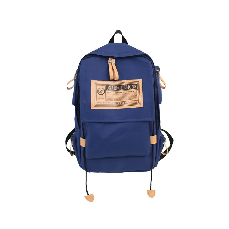 

Middle school schoolbag Shoulder bag fashion leisure travel backpack Waterproof School Bags