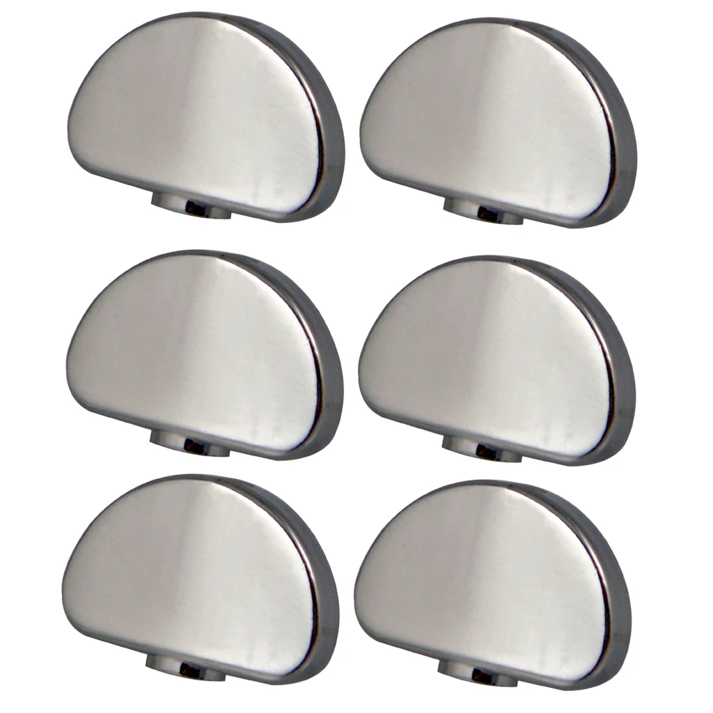 6 шт. гитара из цинкового сплава тюнинговые колышки клавиши кнопки полукруглые