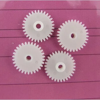 

The 0.5 module spindle monolayer plastic gear 302.5A aperture 2MM DIY model toy car robot parts reduction gear free shipping