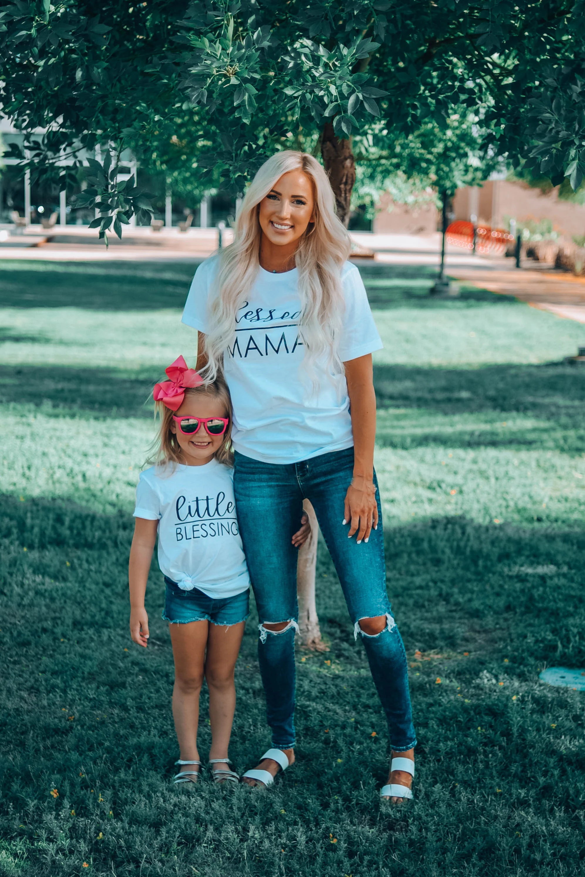 Camiseta de manga corta a juego para madre y mujer, ropa para el d&iacute;a de la madre, 1 unidad-3