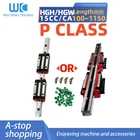 Квадратный направляющий рельс класса P HGR15, 100 -1150 мм, 2 шт., 4 шт., HGH15CAHGW15CC, Гравировальный фрезерный станок с ЧПУ