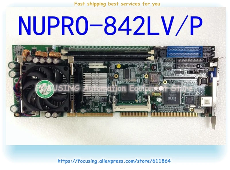 

NUPRO-842LV/P NUPRO-842LV CPU Card For IPC Board With Cpu Ram Fan A Set