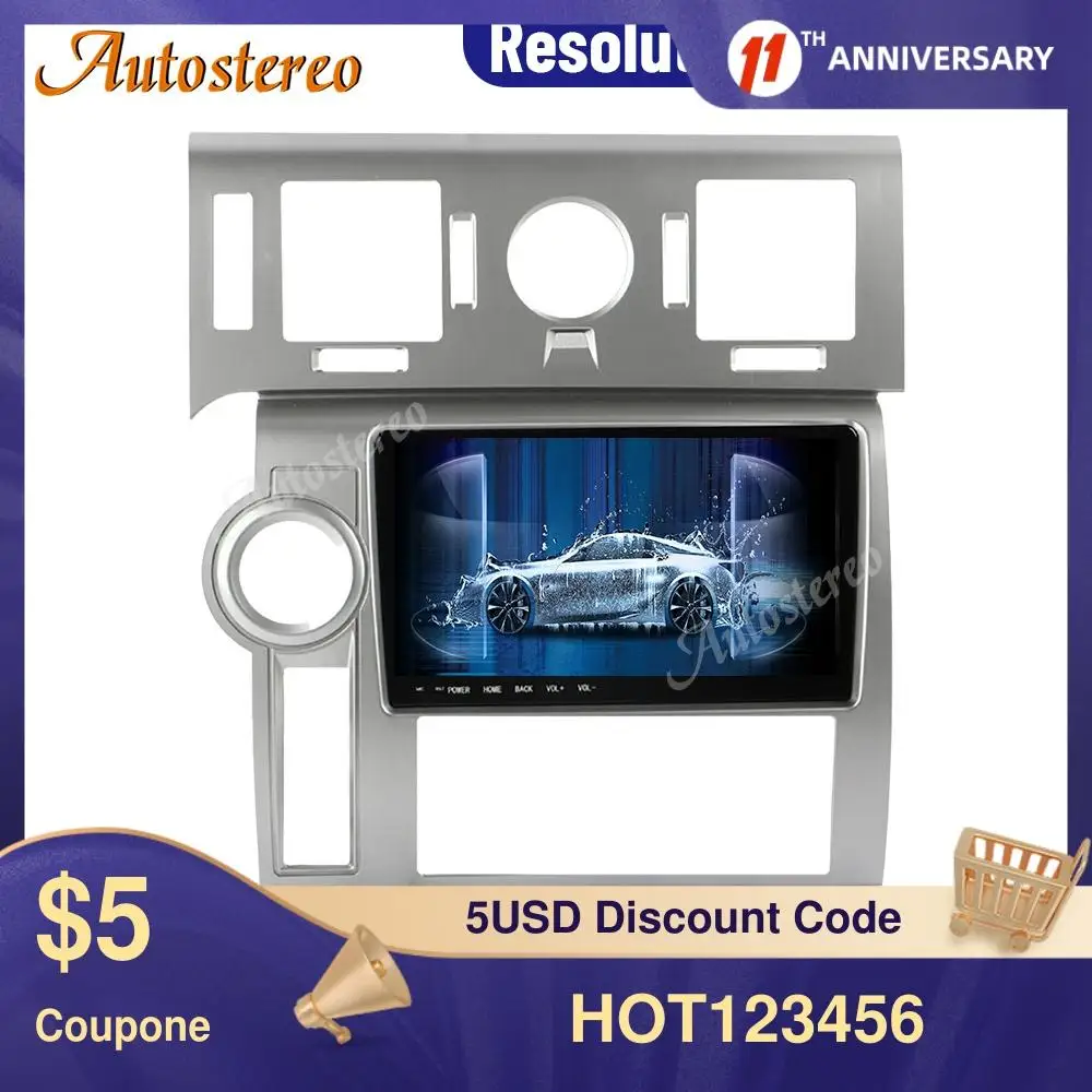 Android 10 0 64 ГБ + 4 Автомобильный GPS навигатор Авто Стерео для Hummer H2 2004 2009 радио