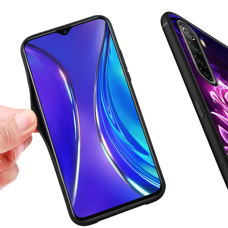 

Beautiful Flowers Rose Floral Case For Realme C2 Q X X2 XT X50 5 6 Pro Cover Soft Silicone Fundas Coque Etui Girl Women