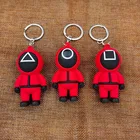 Брелок для ключей с 3d-рисунком из игры кальмар