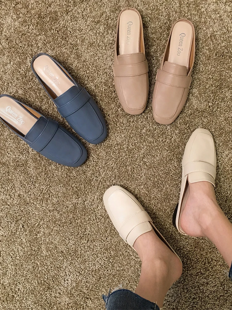 Женская обувь Тапочки уличная одежда новинка 2019 осенняя модная Толстая с