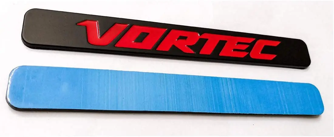 

2pcs Vortec значок с эмблемой 3D (черный, красный)