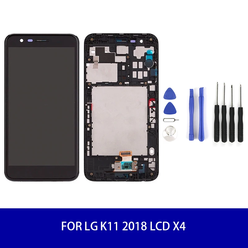 Для LG K11 Lcd X4 Lcd дисплей сенсорный экран панель дигитайзер сборка экран Запасные части 1280*720