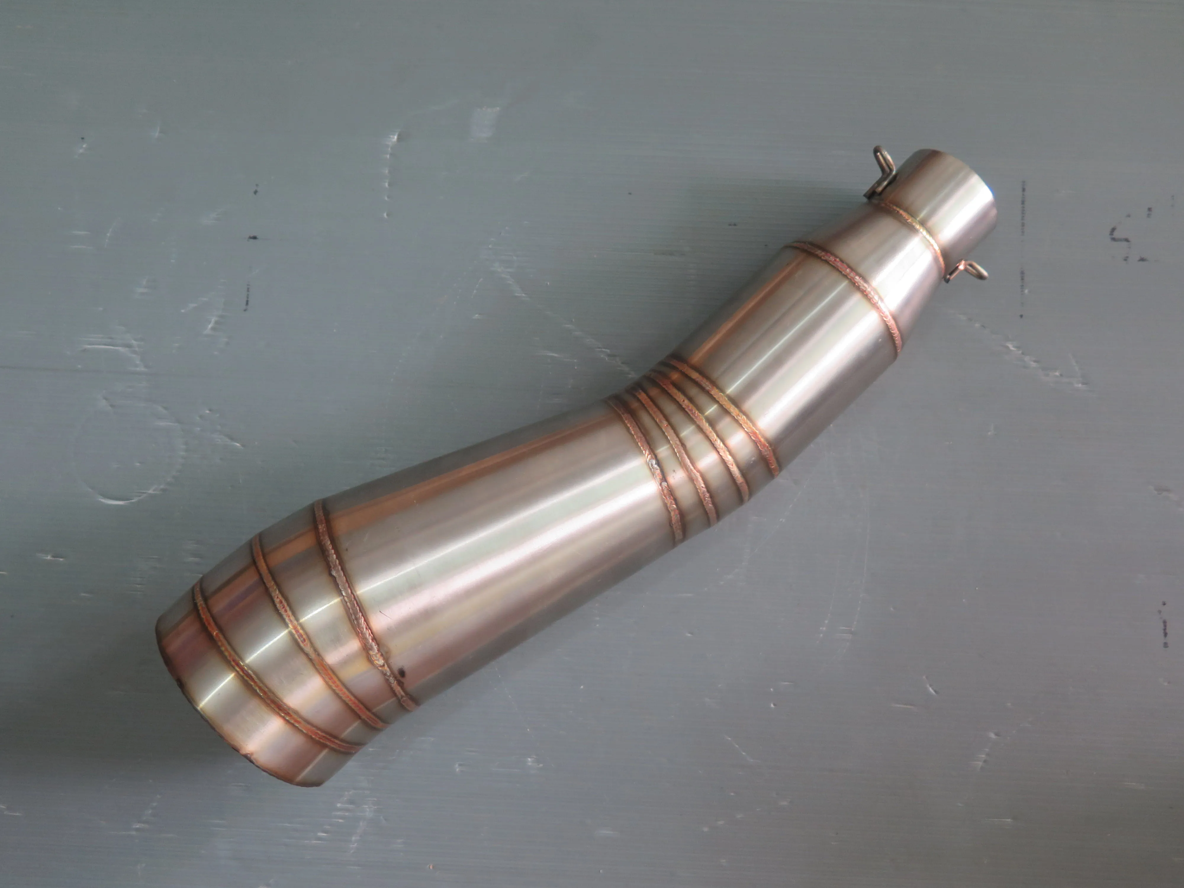 Универсальный глушитель для выхлопной трубы мотоцикла диаметр входа 36-50 мм с