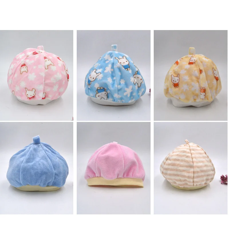 

for Kids From 0 to 3month Infant Cotton Printed Hat Newborn Coral Fleece Cap Baby Hat Kids Hats Caps Newborns Winter Accessories