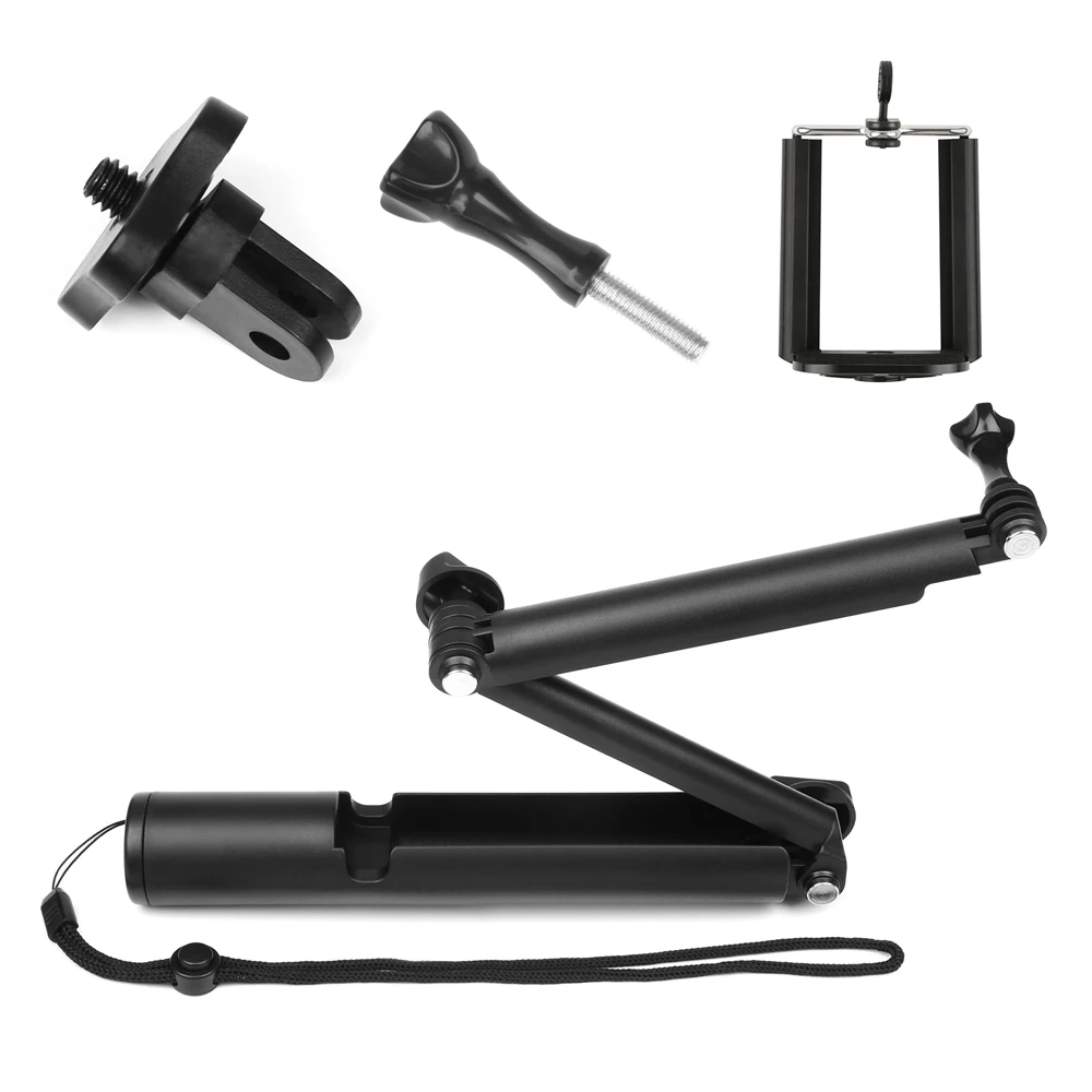 SHOOT 3 Way Grip водонепроницаемый монопод селфи палка для Gopro Hero 7 6 5 черный Xiaomi Yi 4K SJ4000 DJI