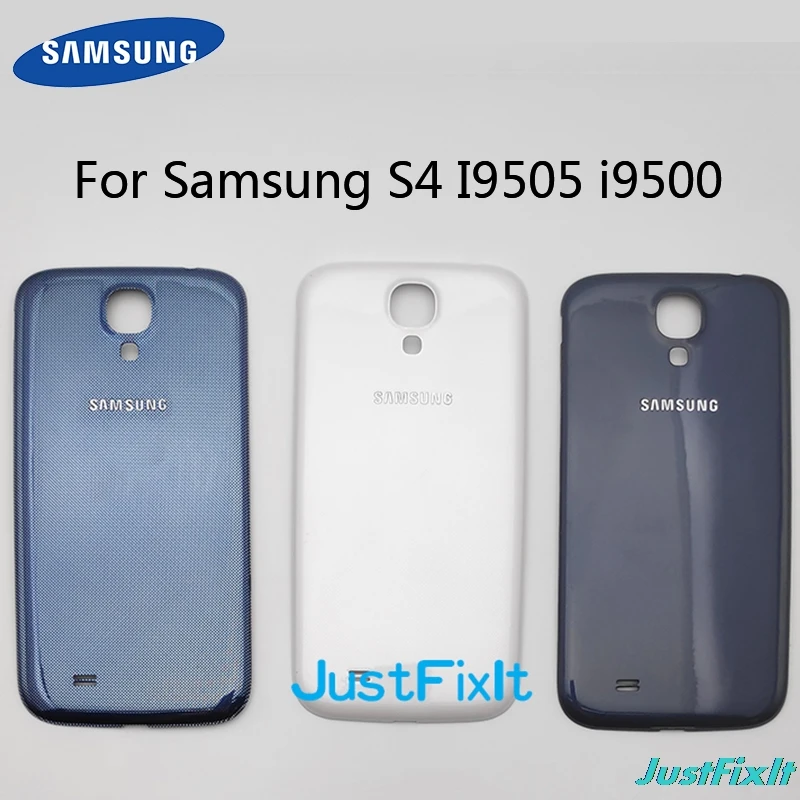 Для SAMSUNG Galaxy S4 I9505 i9500 i337 задняя крышка для аккумулятора корпуса Замена Крышка