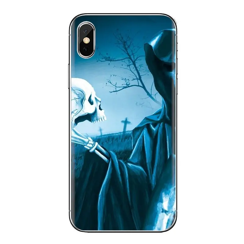 Для iPod Touch Apple iPhone 4 4s 5 5S SE 5C 6 6S 7 8 X XR XS Plus MAX Best Skull 2 мягкие прозрачные чехлы |